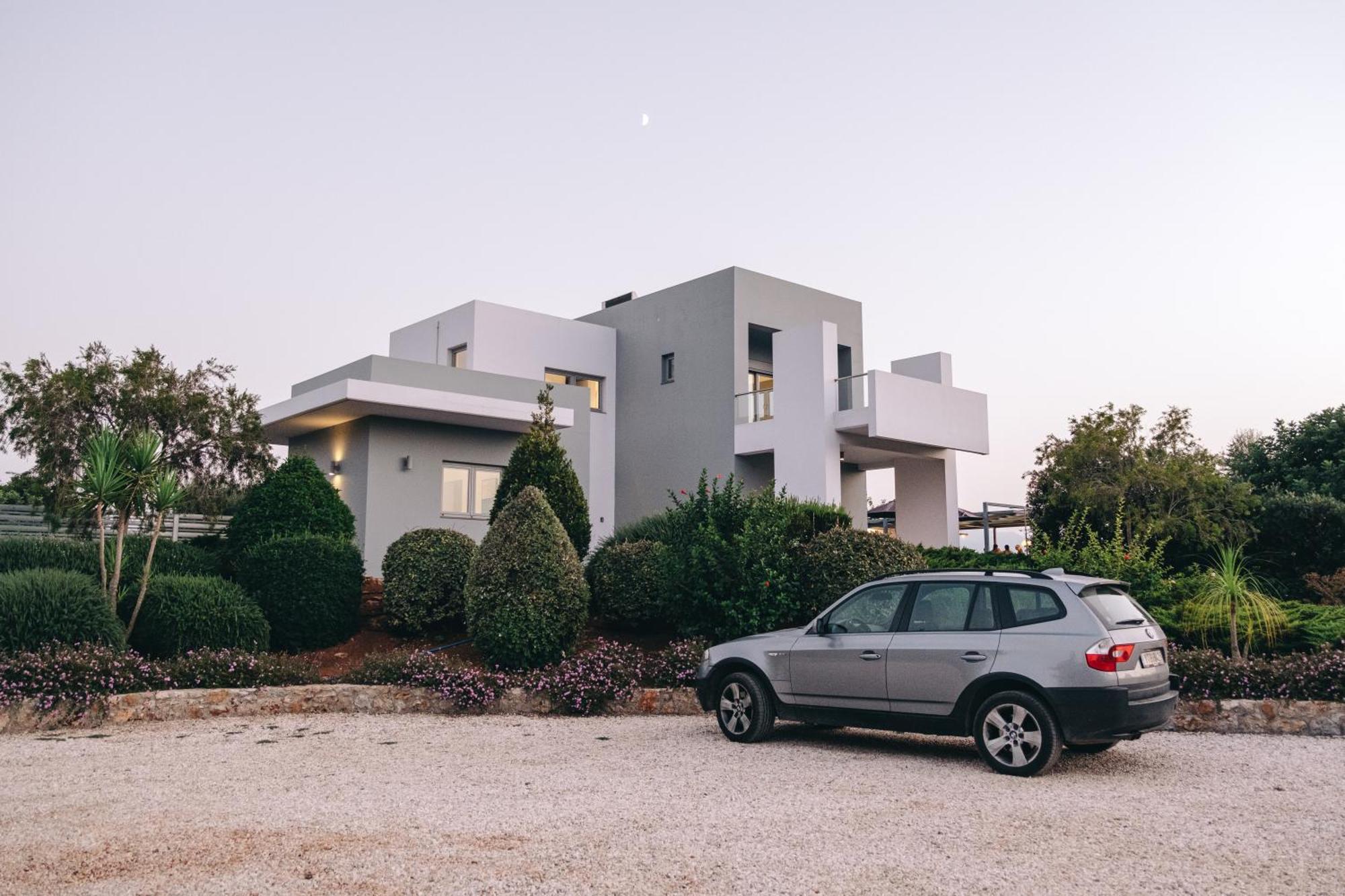 Stavrós Helios A Modern Large Villa With Private Pool Set In A Quiet Location מראה חיצוני תמונה