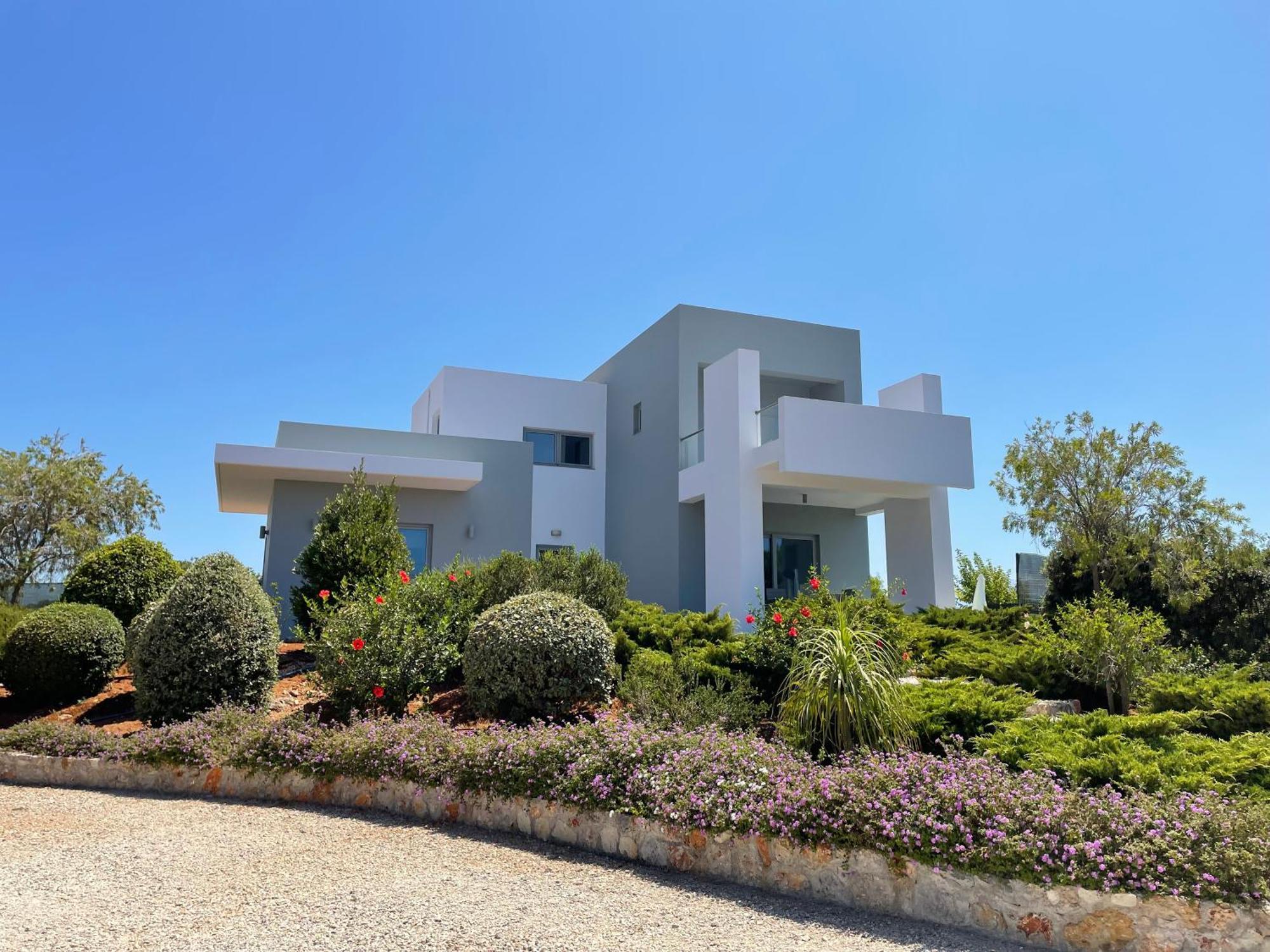 Stavrós Helios A Modern Large Villa With Private Pool Set In A Quiet Location מראה חיצוני תמונה